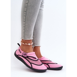 Zapatos de Agua Mujer Rosa Big Star NN274A804 rosado rosas y morados 2