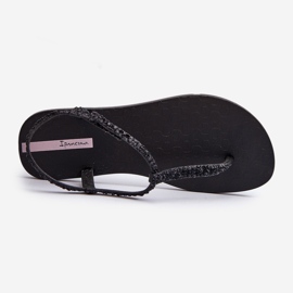 Sandalias Chanclas De Mujer Con Purpurina 26914 Ipanema Class Brilha Fem Negro 6
