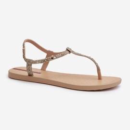 Sandalias Chanclas De Mujer Con Purpurina 26914 Ipanema Class Brilha Fem Gold dorado 1
