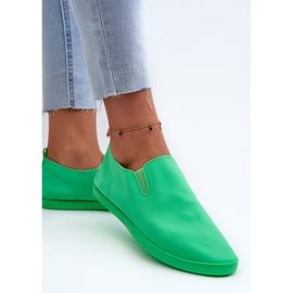 Zapatillas Slip-On de Mujer Verde Lovinia 5