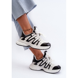 Zapatillas Mujer Blancas y Negras Ahmani blanco 6