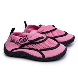Zapatos de Agua Infantiles Rosa Big Star NN374465 rosado rosas y morados 7