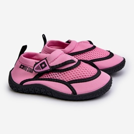 Zapatos de Agua Infantiles Rosa Big Star NN374465 rosado rosas y morados 5