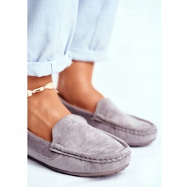 Evento Mocasines Mujer, Ante Gris 4