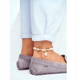 Evento Mocasines Mujer, Ante Gris 3