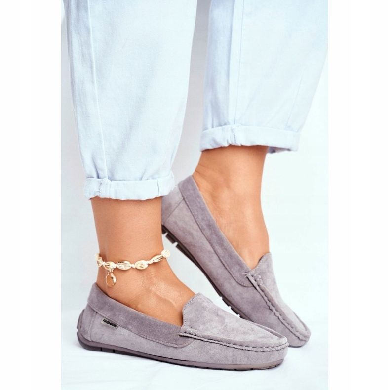 Evento Mocasines Mujer, Ante Gris 2