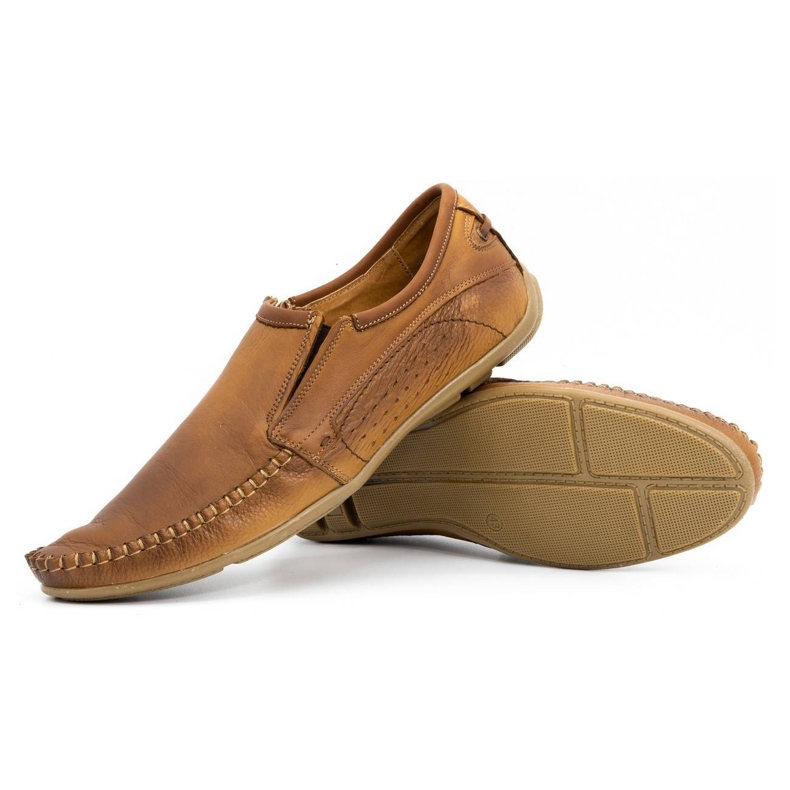 Olivier Mocasines hombre piel 4206 marrón 2