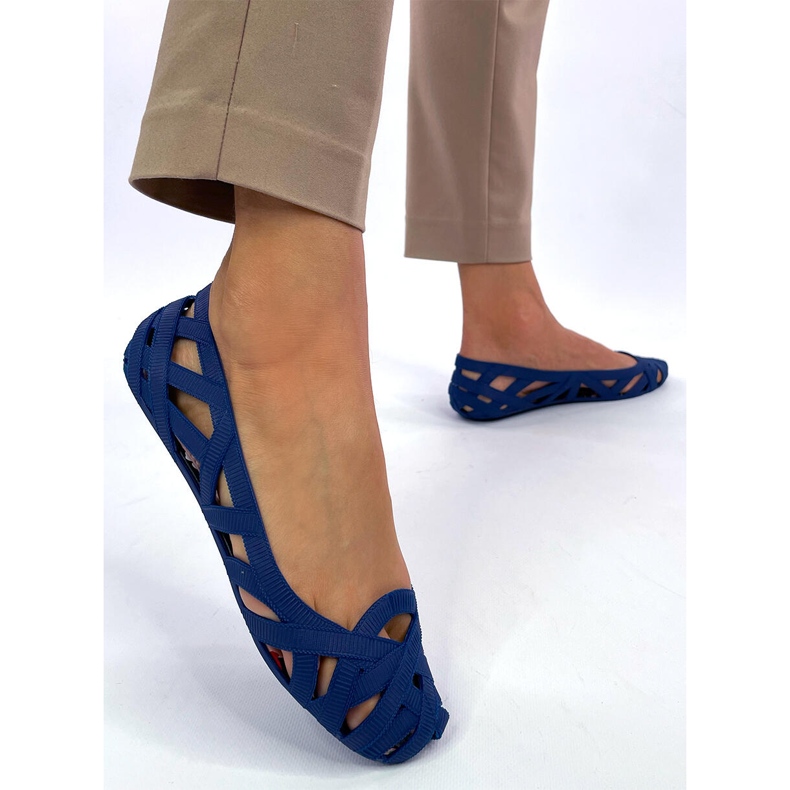 Bailarinas Meliski caladas Chassa Marino azul 1