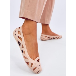 Meliski Chassa Bailarinas caladas nude beige 3