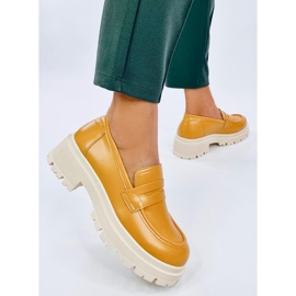 Mocasines plataforma Dench Amarillo 5