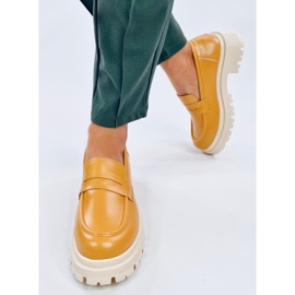 Mocasines plataforma Dench Amarillo 3