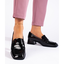 Mocasines de charol negros de Sergio Leone 1