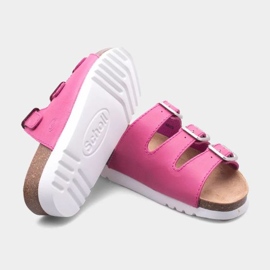 Scholl Chanclas Rio Wedge Ad F26835-1026 rosado 3