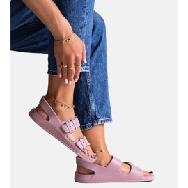 Sandalias Big Star moradas LL274744 púrpura 1