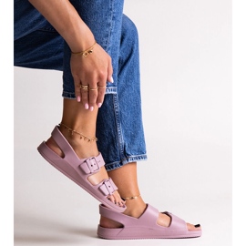 Sandalias Big Star moradas LL274744 violeta 2