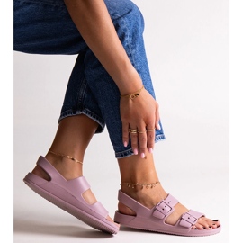 Sandalias Big Star moradas LL274744 violeta 3