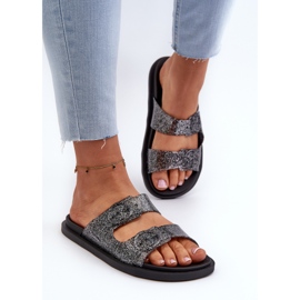 Chanclas Mujer Glitter Con Hebillas 83530 Ipanema Follow Fem Negro 7