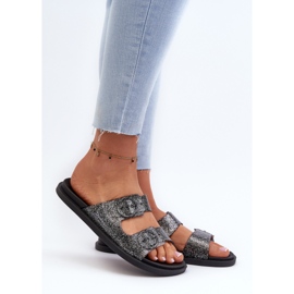 Chanclas Mujer Glitter Con Hebillas 83530 Ipanema Follow Fem Negro 5