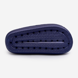Sandalias ligeras de espuma con velcro ProWater PRO-24-05-01K Azul marino 3