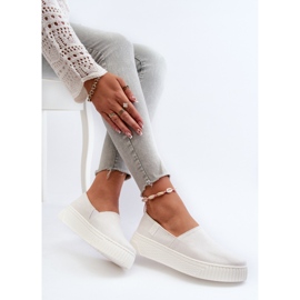 Big Star Zapatillas Mujer Plataforma NN276006 Memory Foam System Blanco 8