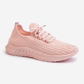 Zapatillas Deportivas Mujer Tejido Ligero Rosa Xalara rosado 1