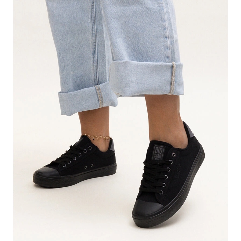 Deportivas de tejido negro Big Star LL274092 1
