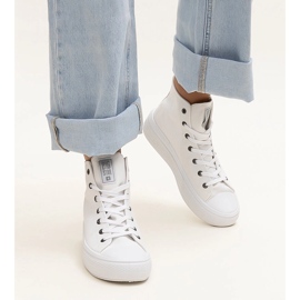 Zapatillas altas blancas Big Star LL274A183 blanco 1