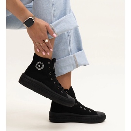 Zapatillas altas negras Big Star LL274A182 negro 3