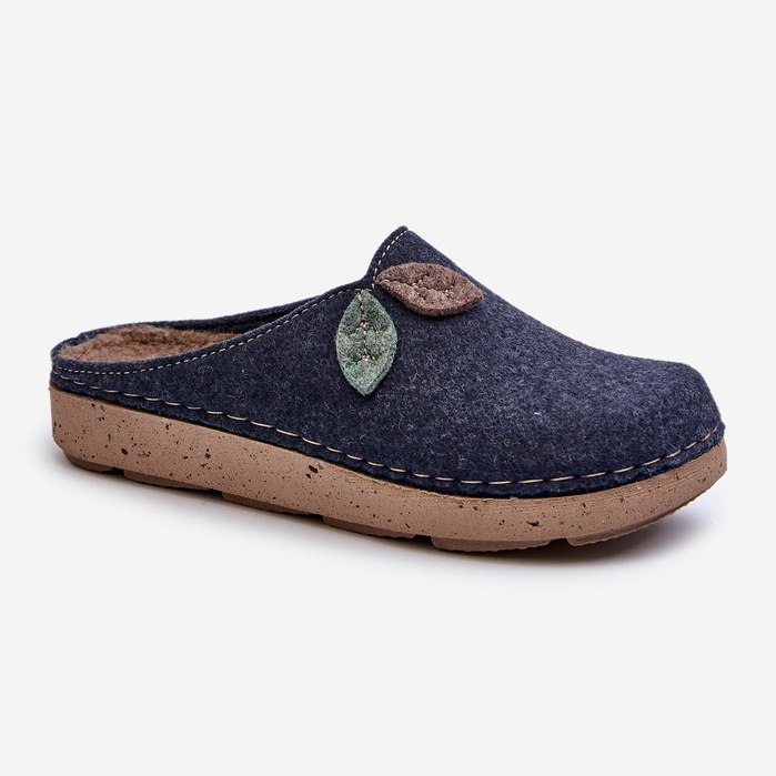 Pantuflas de Fieltro Mujer Inblu ED000013 Azul Marino 1