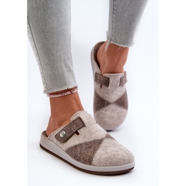 Pantuflas Preventivas Mujer Inblu CT000032 Beige 4