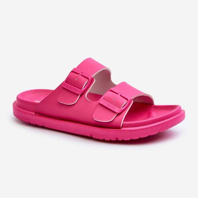 Chanclas Mujer Ligeras De Espuma Con Hebillas Big Star NN274A754 Fucsia rosado 1 Chanclas Mujer Ligeras De Espuma Con Hebillas Big Star NN274A754 Fucsia rosado 1