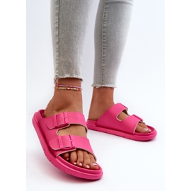 Chanclas Mujer Ligeras De Espuma Con Hebillas Big Star NN274A754 Fucsia rosado 3