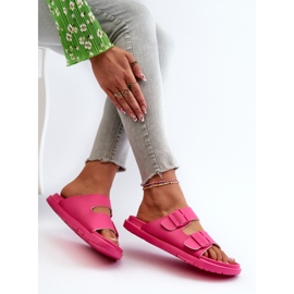Chanclas Mujer Ligeras De Espuma Con Hebillas Big Star NN274A754 Fucsia rosado 7