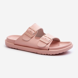Chanclas Mujer Espuma Ligera Con Hebillas Big Star NN274A753 Rosa rosado 1