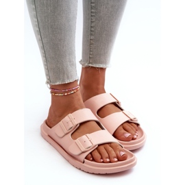 Chanclas Mujer Espuma Ligera Con Hebillas Big Star NN274A753 Rosa rosado 5