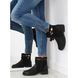 Botas negras mujer Y8567 negro 2