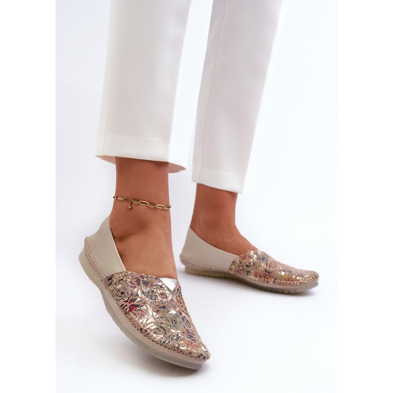 Bailarinas Mujer Piel Maciejka 1930B-04 Beige 2 Bailarinas Mujer Piel Maciejka 1930B-04 Beige 2