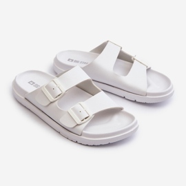 Chanclas Ligeras De Hombre Con Hebillas Big Star NN174594 Blanco 6