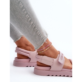 Sandalias Plataforma Mujer Big Star NN274753 Rosa 1