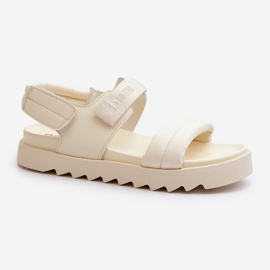 Sandalias Plataforma Mujer Big Star NN274751 Beige 2