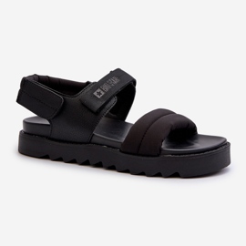 Sandalias de Mujer con Plataforma Big Star NN274750 Negro 2