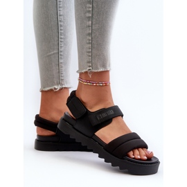 Sandalias de Mujer con Plataforma Big Star NN274750 Negro 6