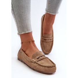 Mocasines Mujer Piel Ecológica, Marrón Celoria 7