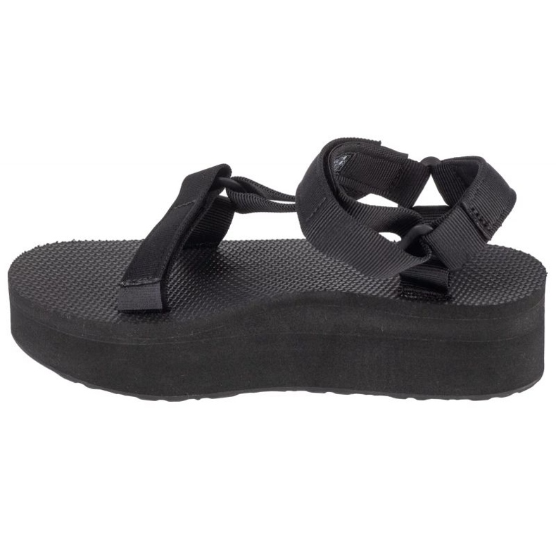 Sandalias universales con plataforma plana Teva 1008844-BLK negro 1