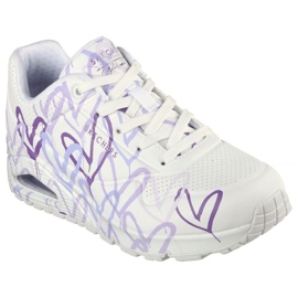 Zapatos Skechers Spread The Love W 155507WLPR blanco 4
