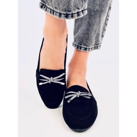 Mocasines Marsoin de ante negro 2