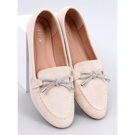 Mocasines Marsoin de ante beige 1