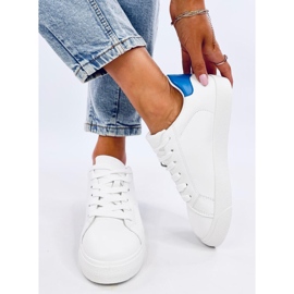 Zapatillas de mujer Minar Azul blanco 2
