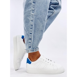 Zapatillas de mujer Minar Azul blanco 3