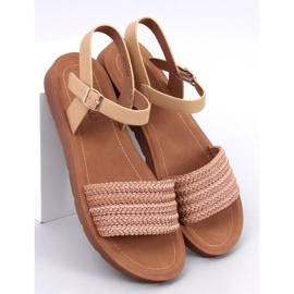 Salinon Sandalias estilo boho beige 1 Salinon Sandalias estilo boho beige 1